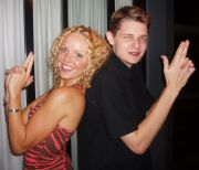 I will totally understand if you want to crop me out of this photo.     :)