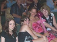 The girls! From left: Aimee, Kat, Clare and Emma.