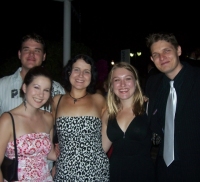 Charity Cruise on the Island.... Jon, Nikki, Debbie, Lauren, Me