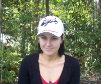 Debbie being a tourist   (well the hat is a dead give-away)   :-)