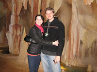 Glow worm cave